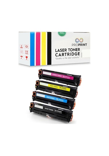 Proprint Hp 131A Uyumlu Toner Seti 4 Renk Cmyk Cf144A Cf145A