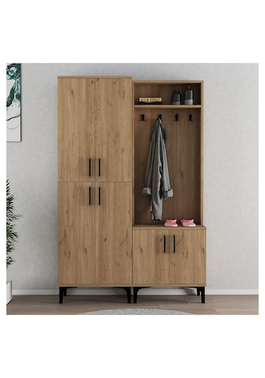 Ferniso Mobilya Portmanto+ayakkabılık Ceviz