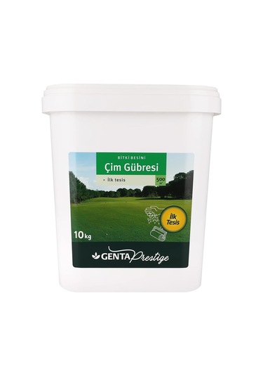 Genta Prestige İlk Tesis Çim Gübresi 10 Kg 0,250