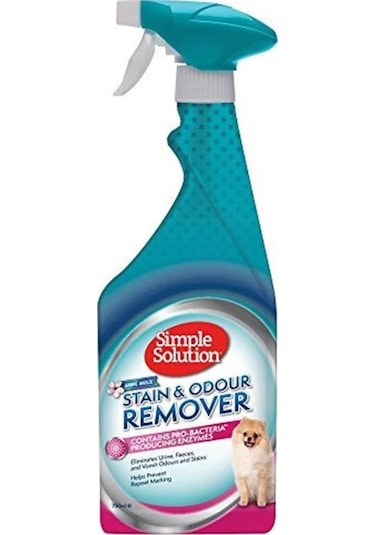 Simple Solution Bahar Esintisi Köpekler İçin Leke ve Koku Giderici Sprey 750 ML