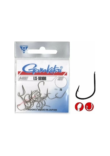 Gamakatsu Ls-1810b No:16 Nikel Olta İğnesi 25li