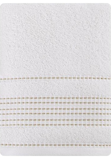 Cotton Ladın Banyo Havlusu 90x150 Krem