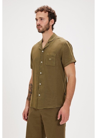 Bad Bear Lyne Shirt Erkek Gömlek-28344-haki Haki