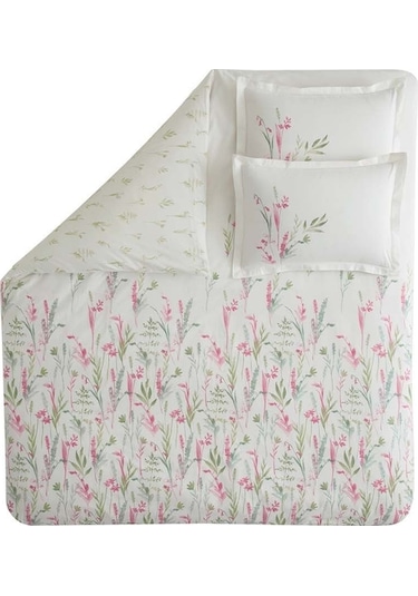 Yataş Bedding Hana Ranforce Çift Kişilik Nevresim Seti Pembe