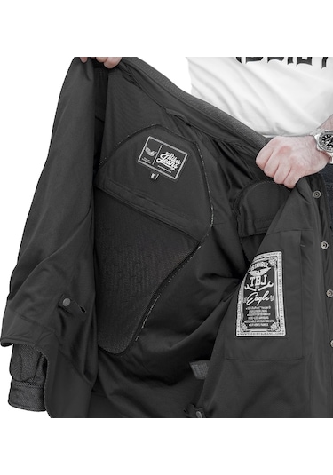 The Biker Jeans - Eagle Korumalı Motosiklet Gömleği