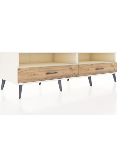 Kronos Tv Ünitesi 2 Raflı 2 Çekmeceli 176x59x51 Aytaşı-aytaşı/çam Aytası/atlas Çam