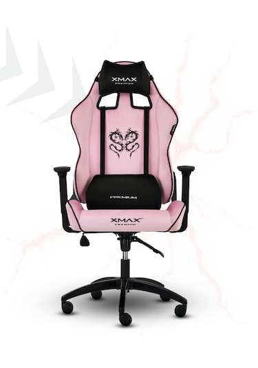 Xmax Rio Balerion Kumaş Oyuncu Koltuğu Pembe