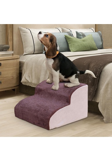 Homyl 2 Adımlı Evcil Köpek Merdivenleri, Hayvan Tırmanma