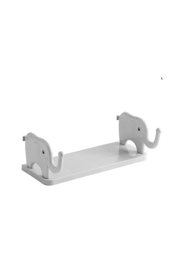 Fil Desenli Yapışkanlı Çok Amaçlı Raf