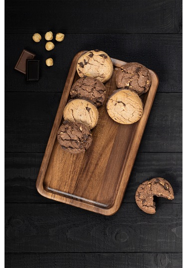 Akasya Büyük Sunum Tabağı - Dikdörtgen