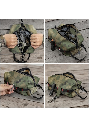 Suntek Taşınabilir Doku Kağıt Kutu Mürekkep-kamuflajı-230x100x125mm Mürekkep Kamuflajı Çok Renkli