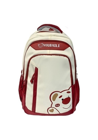 Mkjınmeı Çok Bölmeli Sırt Çantası 20t3lz Kırmızı