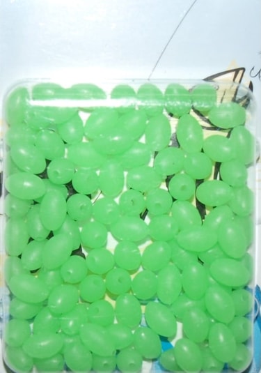 Sasa Fosforlu Oval Yumuşak Boncuk 100 Lü Paket 5X8 Mm