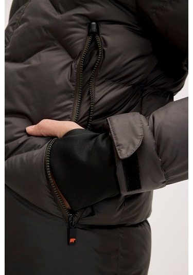 Axel Asfalt Erkek Kapüşonlu Mont-asphalt Asphalt