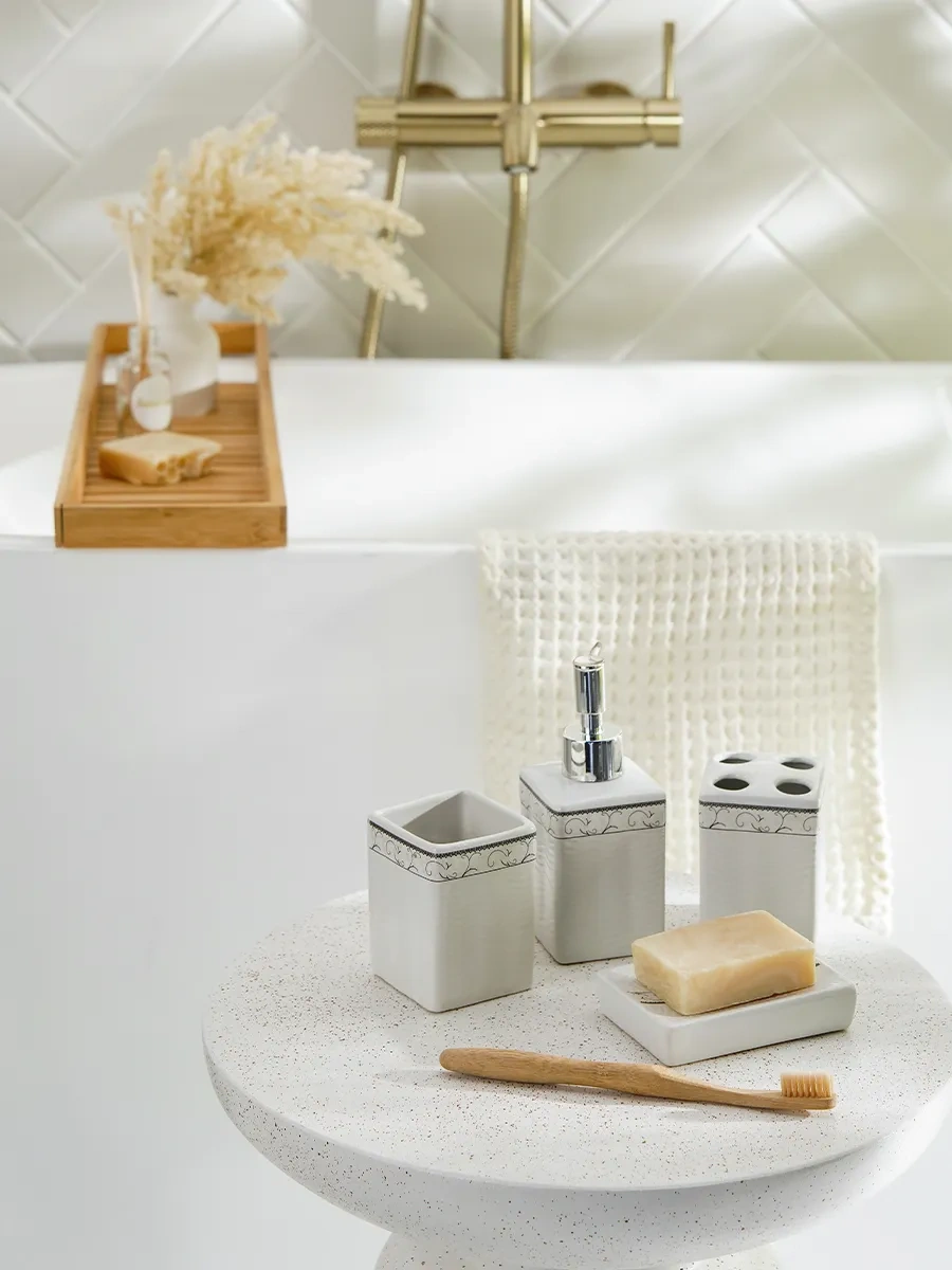 Skyphos Banyo Seti, 4 Parça 111631924 Beyaz