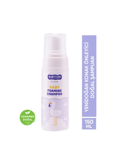 Babyton Yenidoğan Konak Önleyici Doğal Şampuan 150 ML