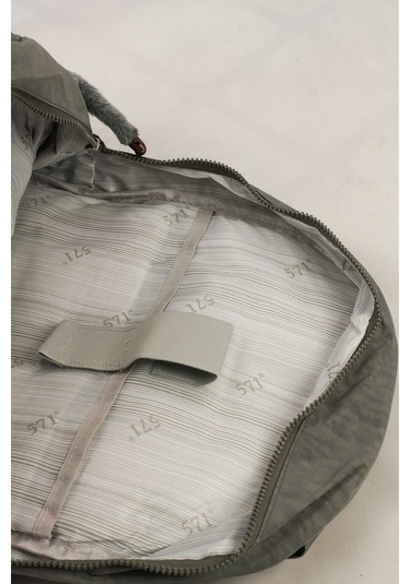 571 Krinkıl / Klinkır Su Geçirmez Hafif Çok Gözlü Spor, Seyahat, Okul, Laptop Sırt Çantası Gri 1g Gri