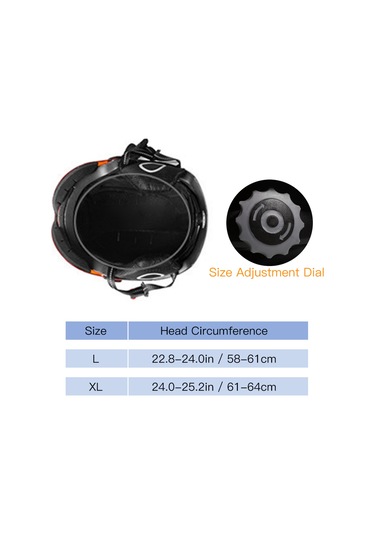 Moon Turuncu Kayak Kaskı Ayrılabilir Buğu Önleyici Gözlüklü Kalıp Y18474c-l L Turuncu