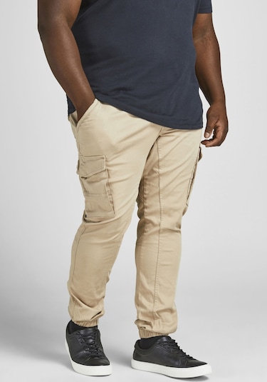 Jack & Jones Paul Flake 542 Kargo Pantolon-Paul 12199184 Crockery Açık Krem