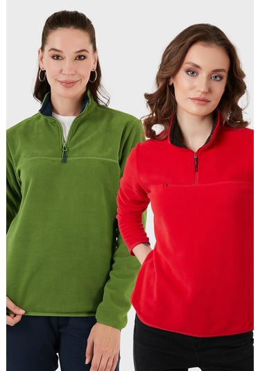 Lela Bayan Polar 5907000s2 Fıstık Yeşil-kırmızı Fıstık Yeşil-kırmızı