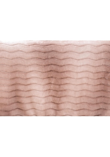 Merinos Dream Home 3 Parça Battaniye Seti Blush Gülkurusu