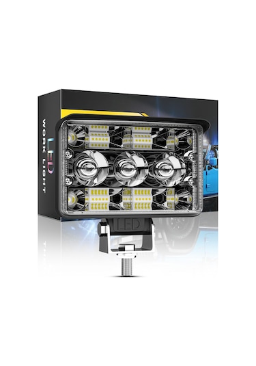 Off Road Spotled 5 İnç 156 Watt Çift Renk Çalışma Ve Sis Lambası