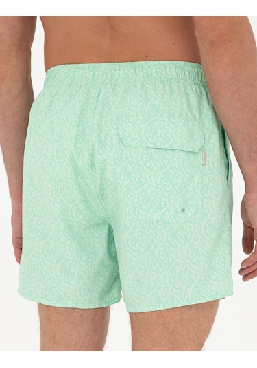 Pierre Cardin Erkek Fıstık Deniz Şortu 50289579-vr087 Açık Yeşil