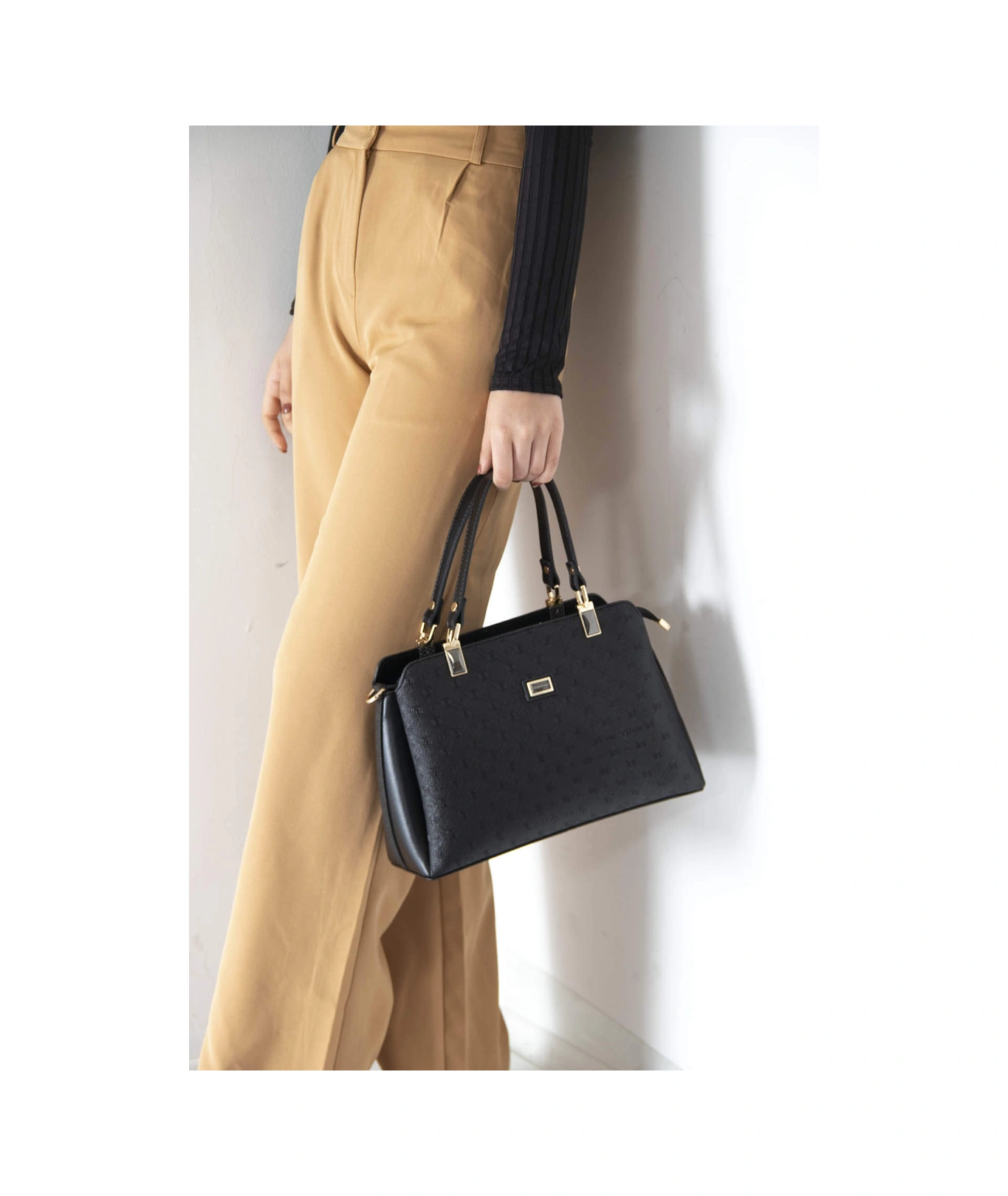 Silver Polo Kadın El Ve Çapraz Çanta 972 Siyah