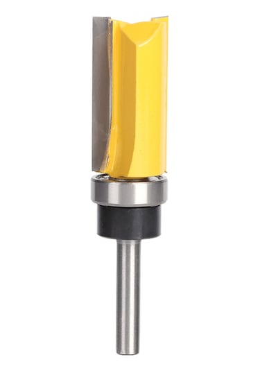 Symbee Karbon Çelik Ahşap Kesici, T Tipi Dik Kenar Tırpanlama Aracı, 6mm Saplı, 19mm Kesit, Dolgu Freze - Wardrobe Kapısı Düzelme Ve Tırpanlama İçin