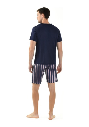 Yeni İnci 3'lü Yarım Kol Erkek Pijama Takım Epj801 001