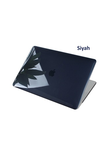 Macbook Air Kılıf 13 İnç Parlak Kristal Eski Usb'li Model 2010-2017 A1369 A1466 İle Uyumlu Siyah