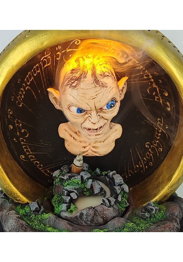 Güç Yüzüğü Gollum Geri Akış Tütsülük Ve Işıklı Mumluk