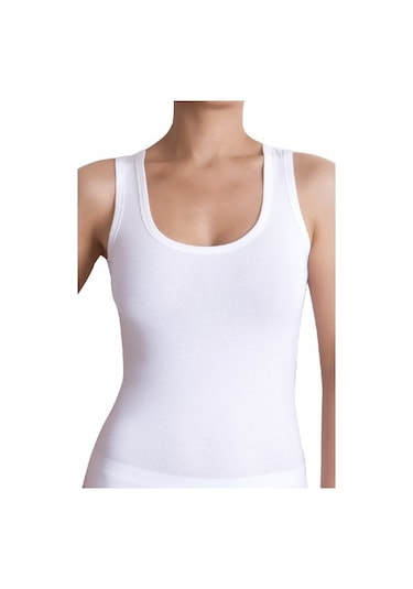 The Don Organic Blended Bayan Singlet W - Kalın Kenarlı Atlet