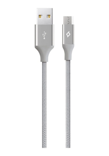 Ttec AlumiCable Micro USB Şarj/Data Kablo-2DK11RA -> Gri