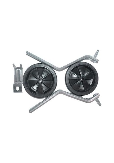 Bisiklet Yan Denge Tekeri '16 Jant Uyumlu Takım Gri-Siyah