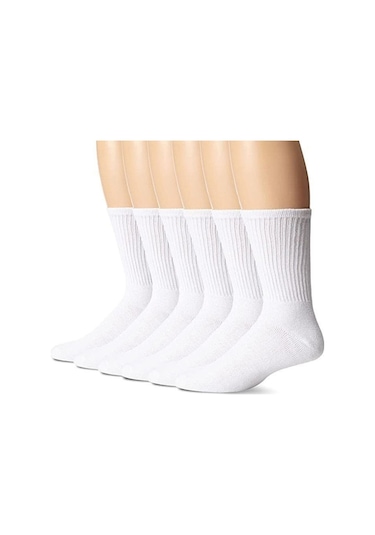 Vaccino Fitilli Beyaz Unisex Soket Tenis Çorap 6'lü Ekonomik Paket Diğer