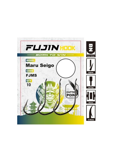 Fujin Maru Seigo Deliksiz Çapraz Olta Kancası - 17