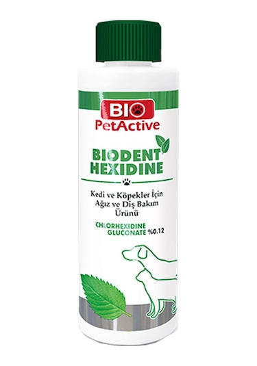 Bio Petactive Biodent Hexidine Ağız ve Diş Bakım Solüsyonu 250 ML