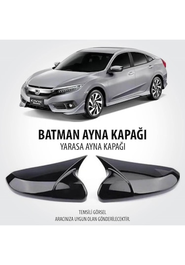 Honda Civic Fc5 Batman Yarasa Ayna  Kapağı