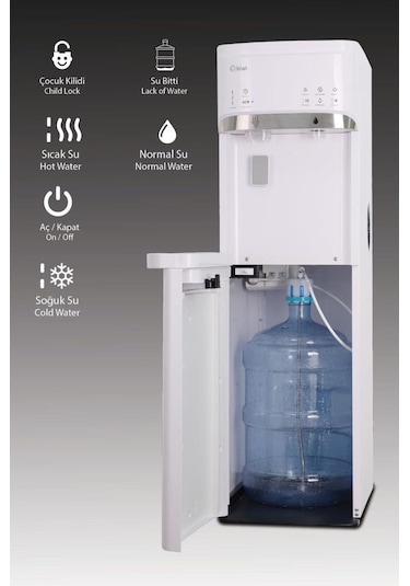 Kiwi Kwp-8560 Su Sebili Gizli Damacanalı