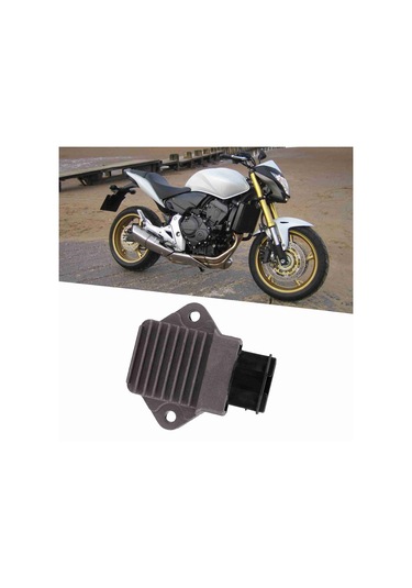 Yaozixa Motor Güç Regülatörü Honda Hornet Cb600f Pc34, Soğutma Kanatlı, Pil Aşırı Şarjı Engelleme, Kolay Kurulum, Dayanıklı Malzeme