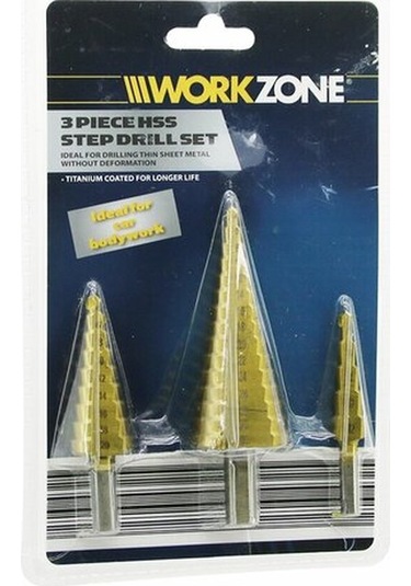 3 Parça Hss Kademeli Matkap Ucu Set 5332