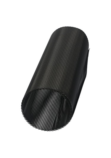 Wezone Siyah Alüminyum Otomobil Izgara Ağı, 4x8mm Kesilebilir Evrensel Tasarım, 35x10x10cm Boyut, 320g Ağırlık