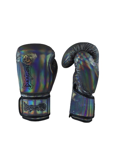 Dragondo 30134-p Glossy Boks Eldiveni Parlak Gri Kick Boks Muay Thai Eldiveni Gri