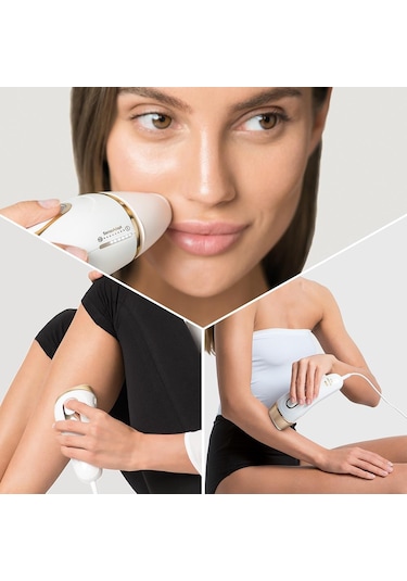 Braun Silk Expert Pro 5 PL5257 Yeni Nesil IPL 400.000 Atımlı 3 Başlıklı Epilasyon Cihazı + Çanta