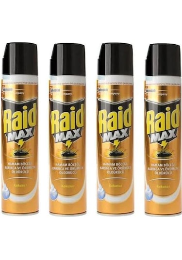 Raid Max Kokusuz Böceksavar Kokusuz 4 x 300 ML