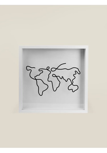 Moon Lotus Anı Eşyaları İçin Çerçeve Bd-162, 20x20 Cm, Beyaz 278953019