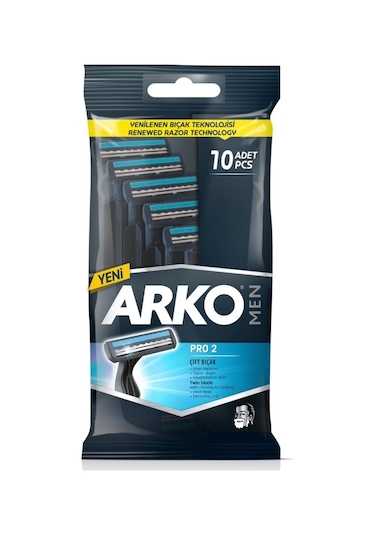 Arko Men Pro2 Tıraş Bıçağı 10'lu