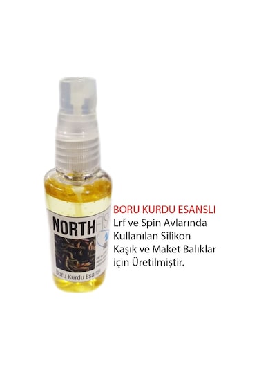 Boru Kurdu Esanslı Lrf Spin Silikon Kaşık Maket Balık Yem Kokusu