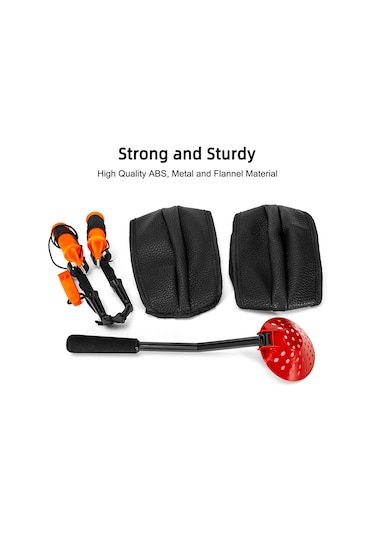 Teltree Buz Balıkçılığı Knee Pad Ve Buz Çekiç Kombinasyonu - Acil Durumda Kurtarma Ve Diz Koruma Seti